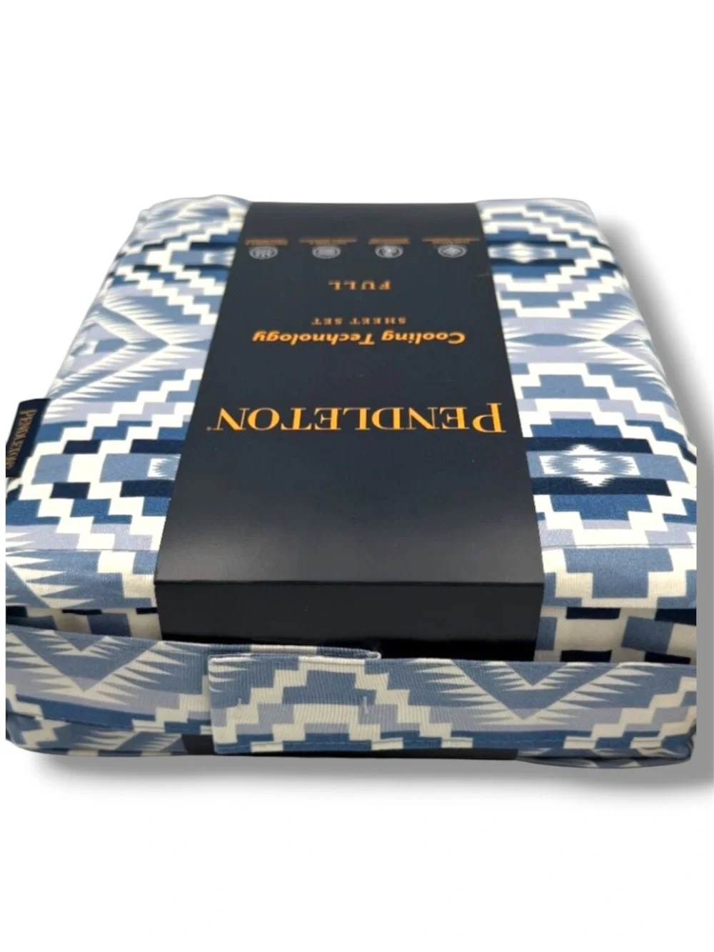 Pendleton Blue & White Aztec Full Sheet Set FULL